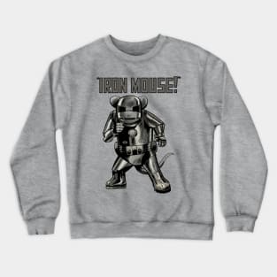 Iron Mouse - retro Crewneck Sweatshirt